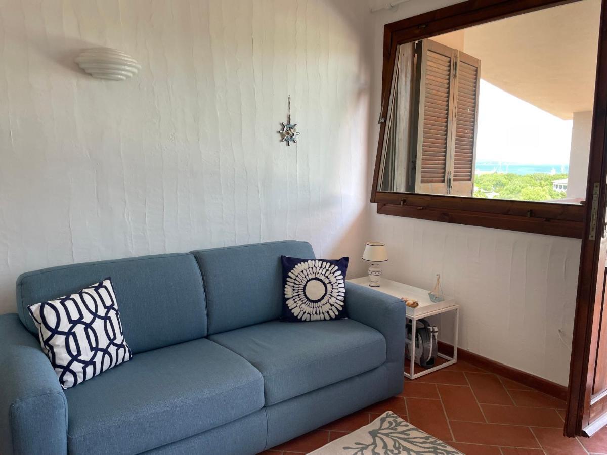 Splendida Vista Mare Zona Centrale Porto Rotondo Posto Auto Privato Екстериор снимка
