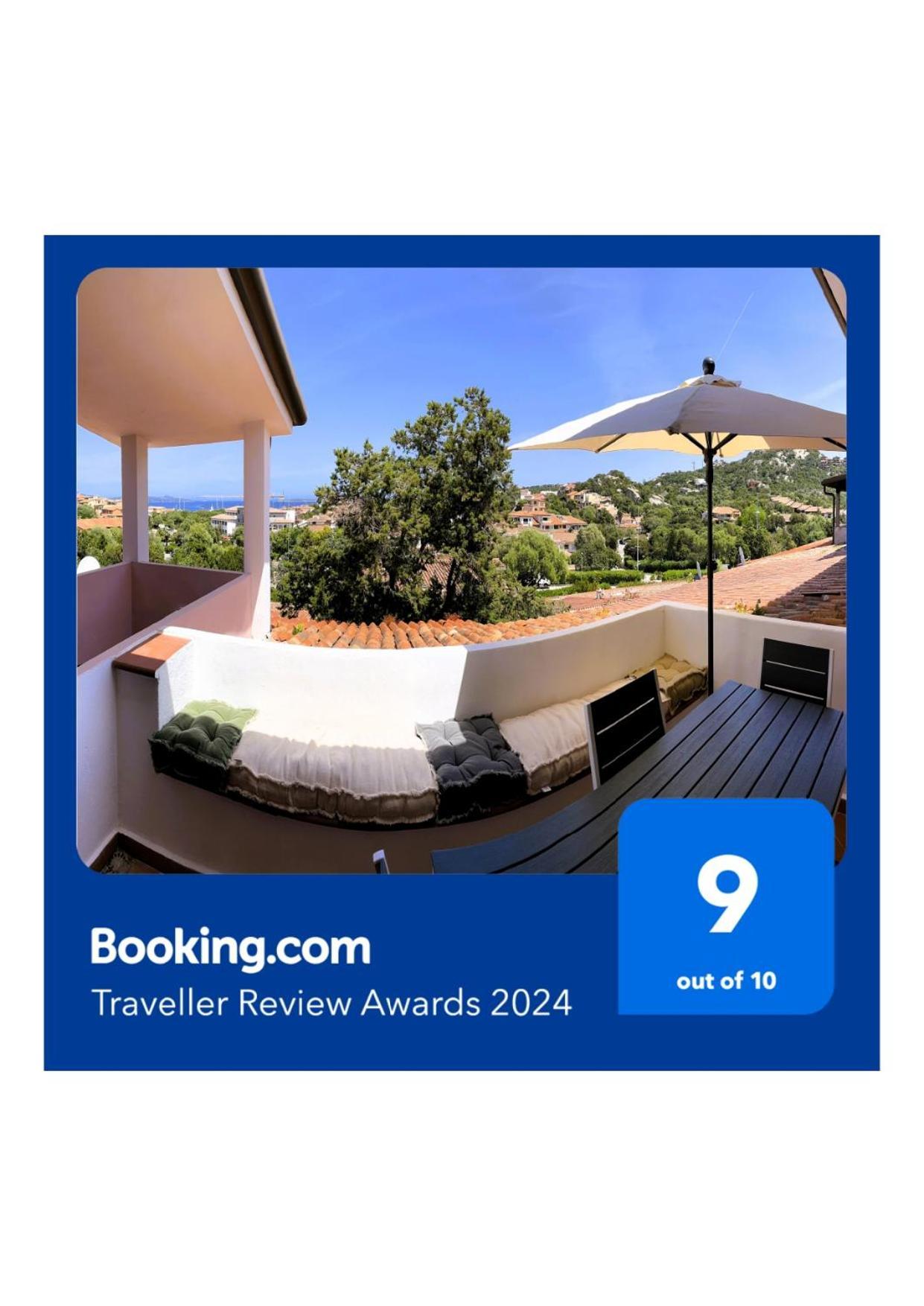 Splendida Vista Mare Zona Centrale Porto Rotondo Posto Auto Privato Екстериор снимка