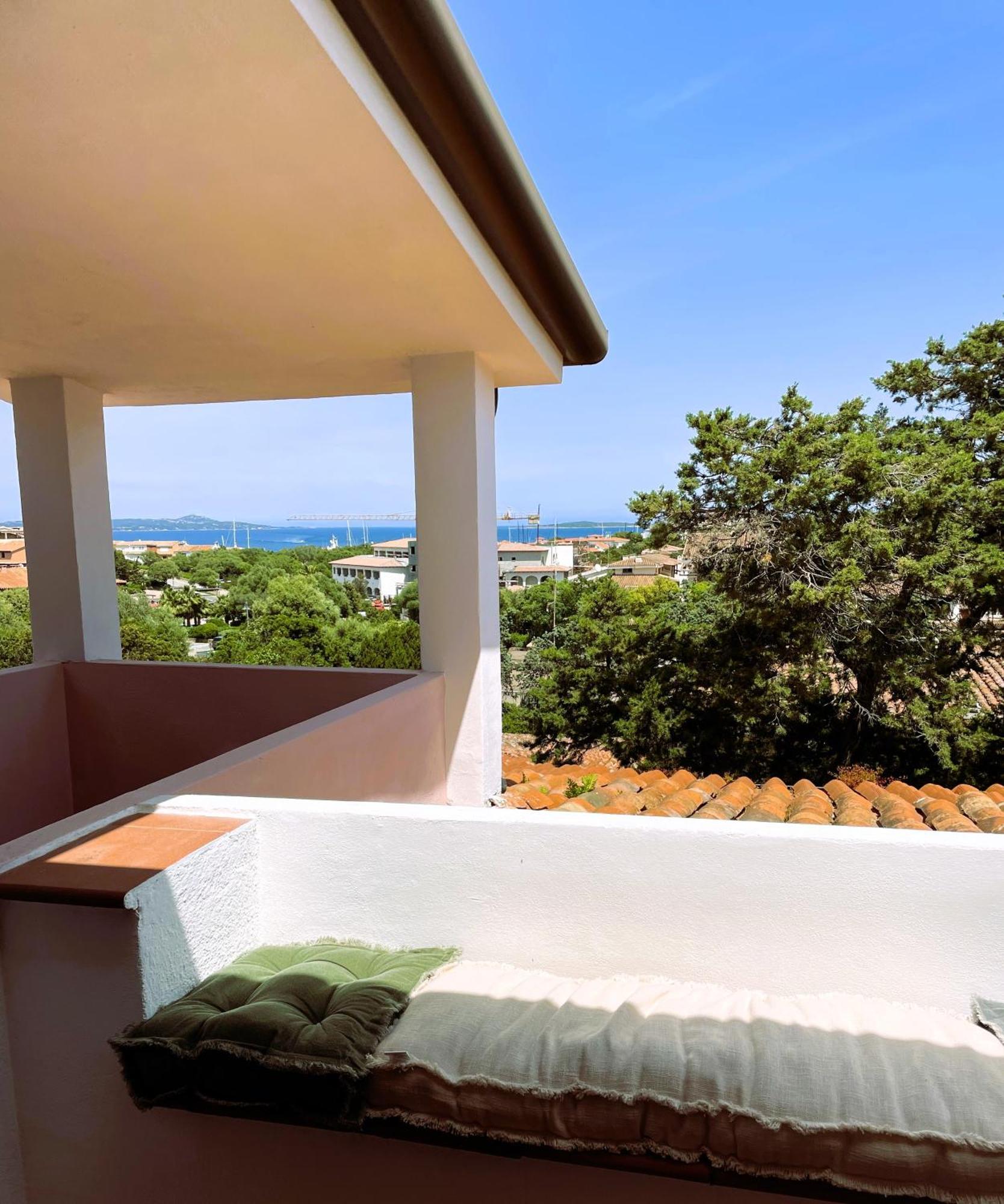 Splendida Vista Mare Zona Centrale Porto Rotondo Posto Auto Privato Екстериор снимка