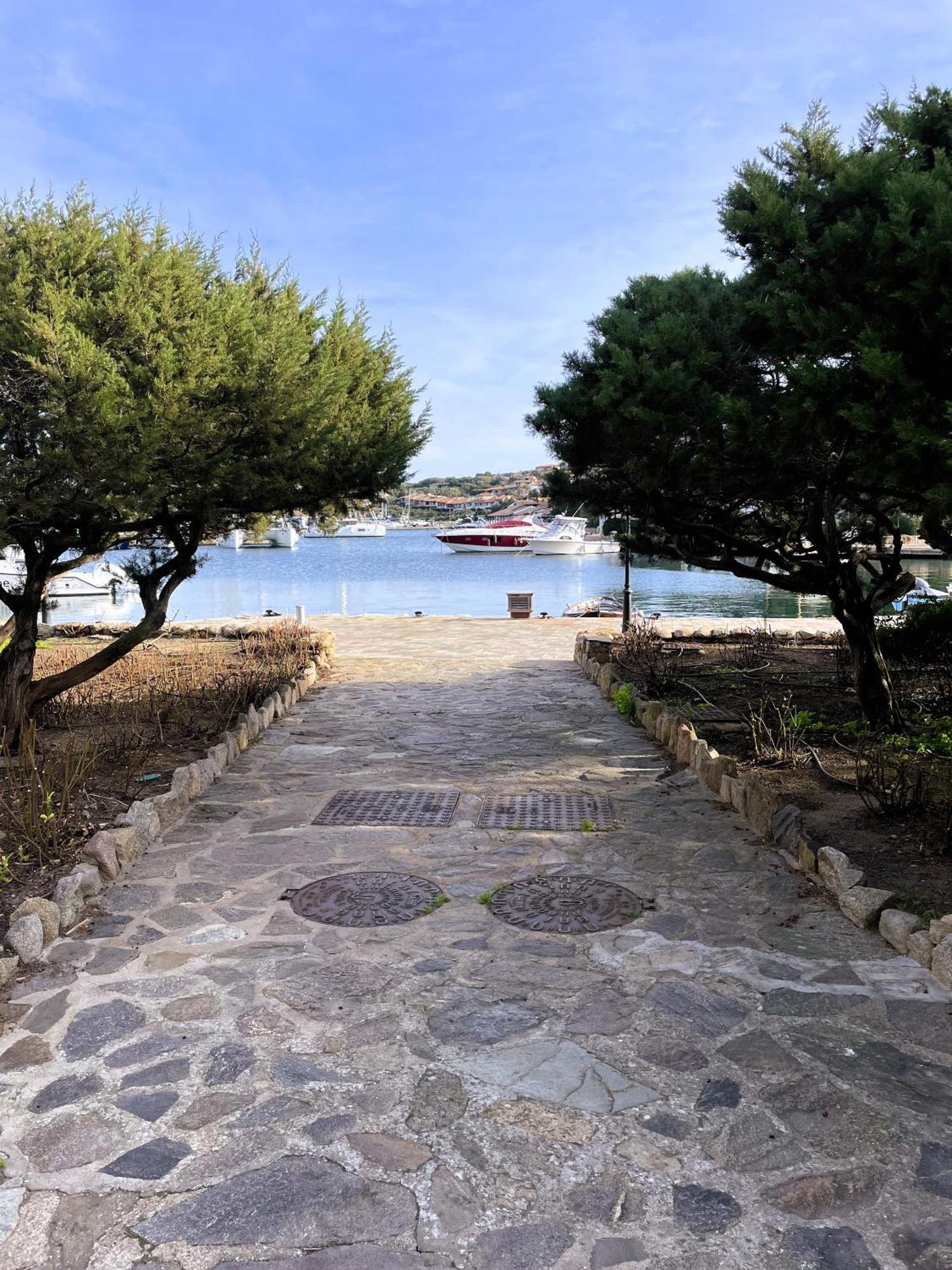 Splendida Vista Mare Zona Centrale Porto Rotondo Posto Auto Privato Екстериор снимка