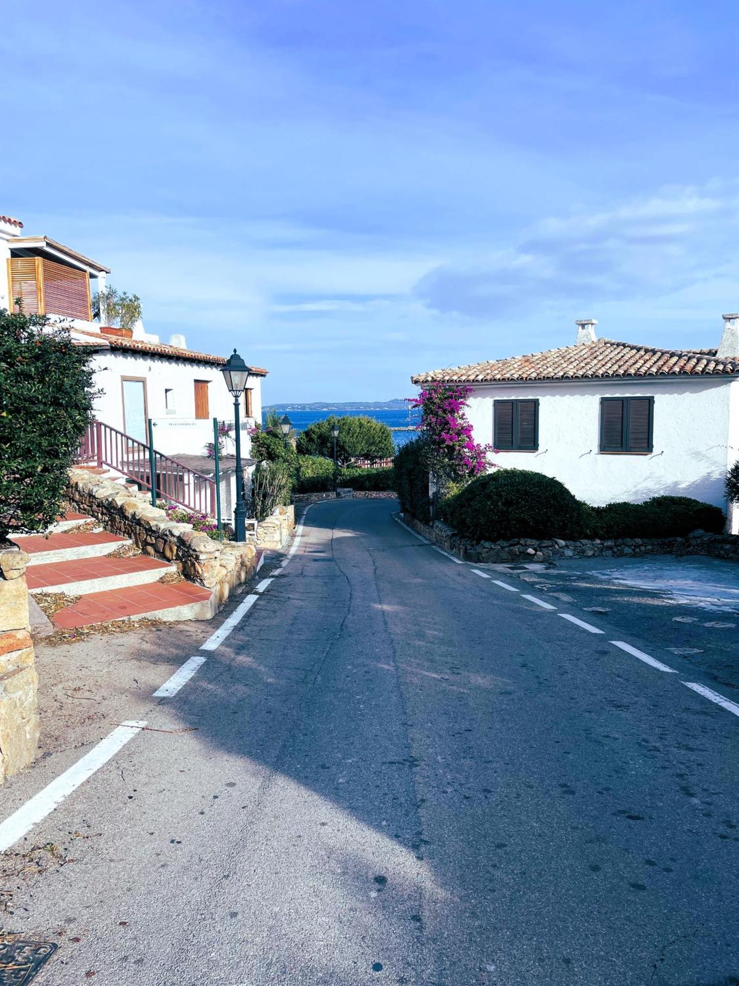 Splendida Vista Mare Zona Centrale Porto Rotondo Posto Auto Privato Екстериор снимка