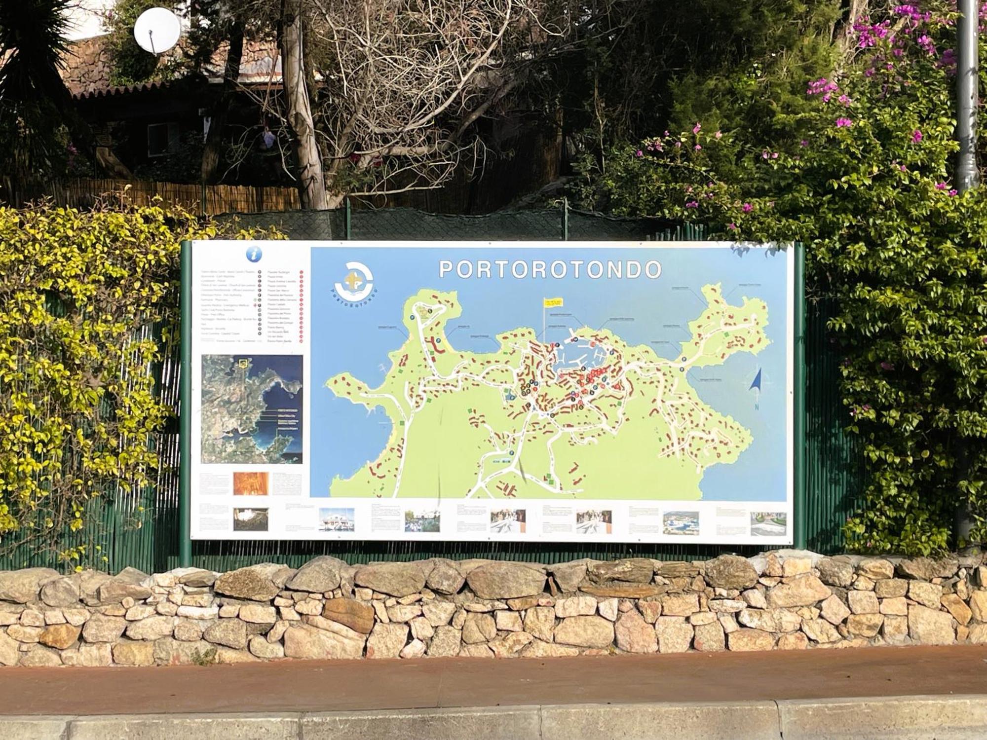 Splendida Vista Mare Zona Centrale Porto Rotondo Posto Auto Privato Екстериор снимка