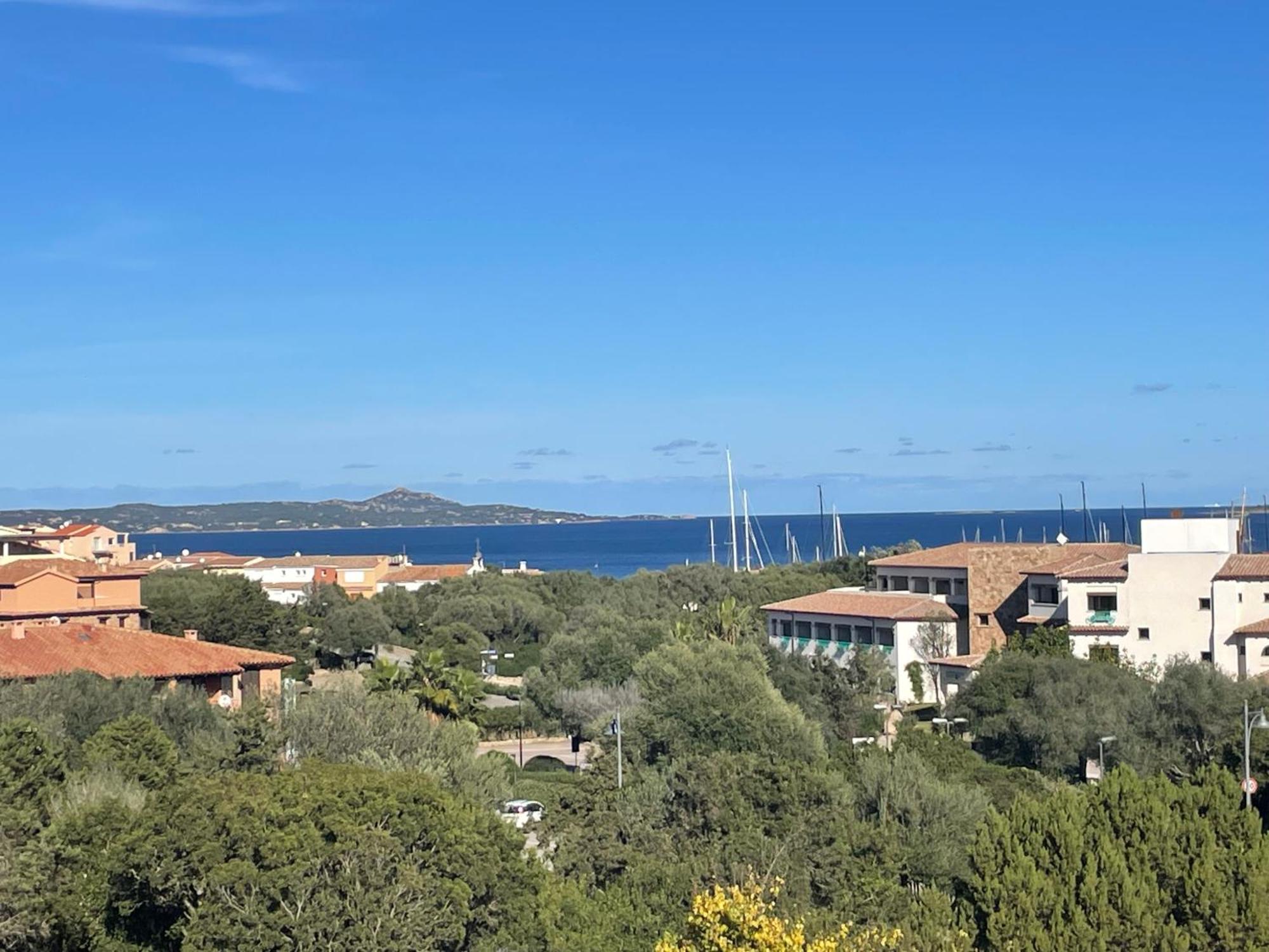 Splendida Vista Mare Zona Centrale Porto Rotondo Posto Auto Privato Екстериор снимка