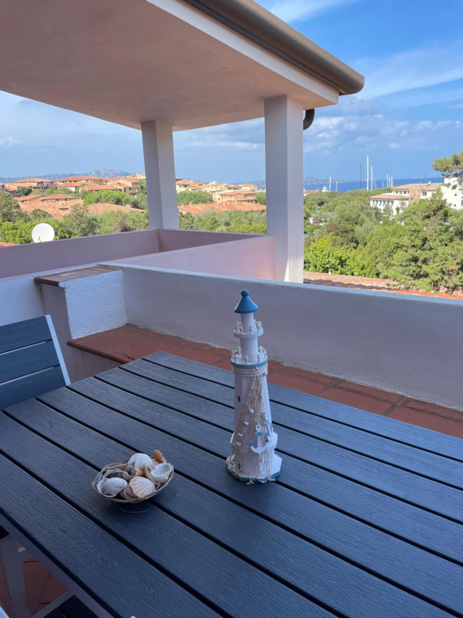 Splendida Vista Mare Zona Centrale Porto Rotondo Posto Auto Privato Екстериор снимка